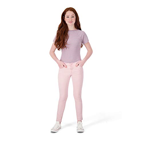 VIGOSS Skinny Jeans for Teen Girls - Super Stretch Jeans for Girls | Candy Pink, Girls Pink Jeans Size 12