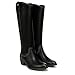 Naturalizer SOUL Women's Zoya Fashion Boot Black Faux Leather 10 W