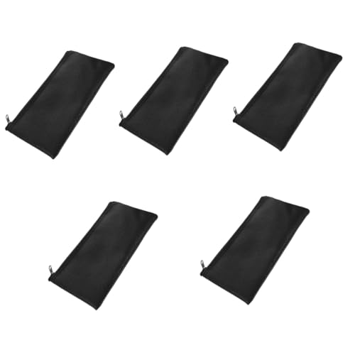 5 Pezzi Borsa Porta Microfono Custodia Per Compatta Ed Multiuso Per Cantanti Altoparlanti E Piccoli Dispositivi elegante pelle
