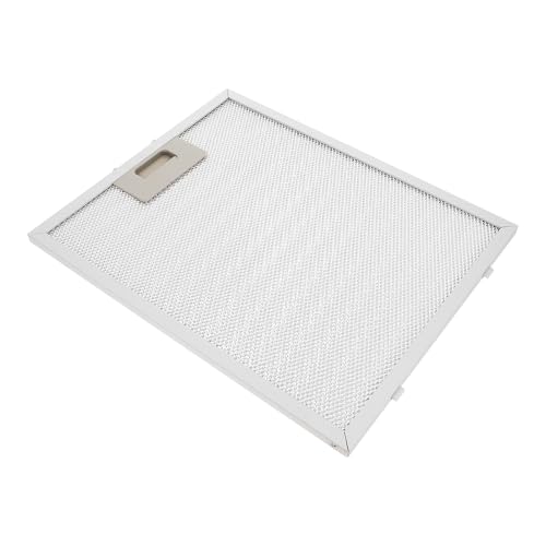 Abaodam Filtro para Extractor de Cocina Malla Metálica de 320x260x9mm, Accesorio para Campana Extractora, Filtro de Grasa y Duradero para Ventilación