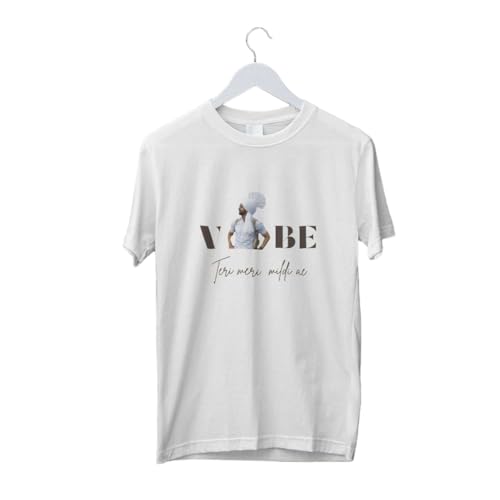 Diljit Dosanjh T-Shirt: Vibe - Represent Your Desi Idol in Style (M White)