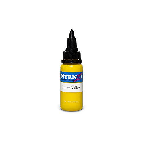 Intenze Tattoo Ink - Lemon Yellow- 1oz Bottle