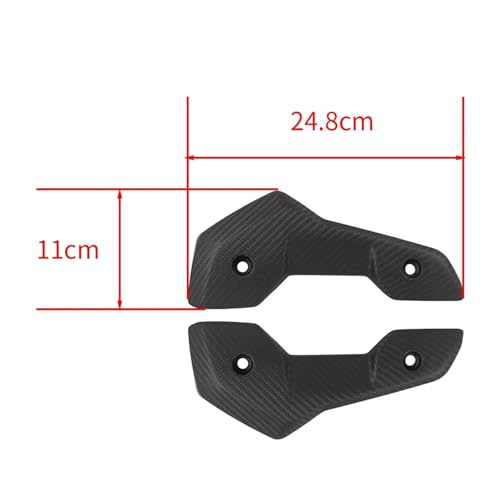 Protection latérale de radiateur Trident 660 pour éviter les impacts