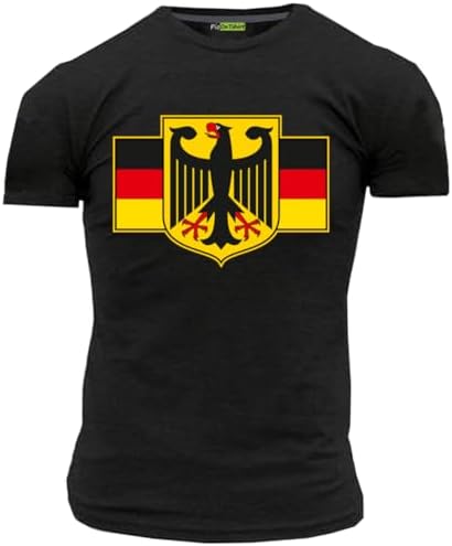 Germany German Flag Pride Gift Vintage T-Shirt for Men