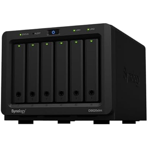 Synology 6 bay 2.5" NAS DS620slim (Diskless)