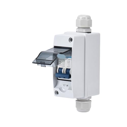Interrupteur DC 500V avec boîte de jonction IP65 pour l'autoconsommation isolée