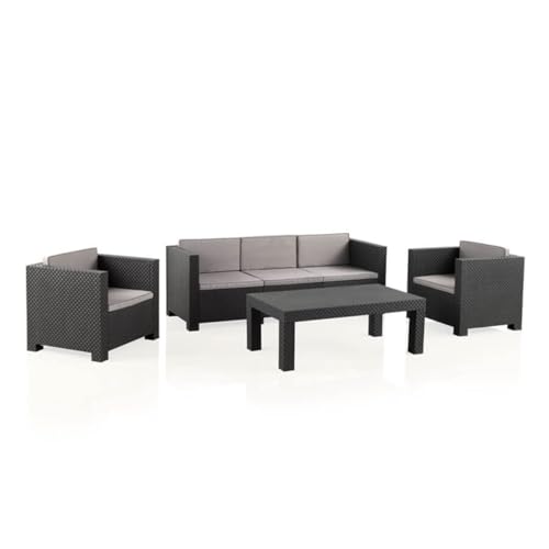 Shaf tressé Diva – Coffre, 117 x 63 x 43 cm, Couleur Chocolat
