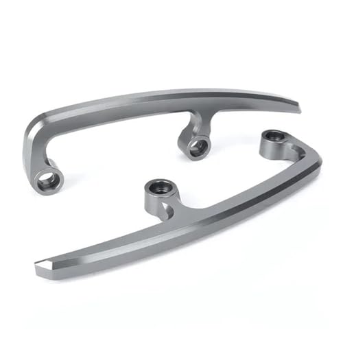 Asideros para Kawasaki Z650 2019 de aluminio resistente color titanio