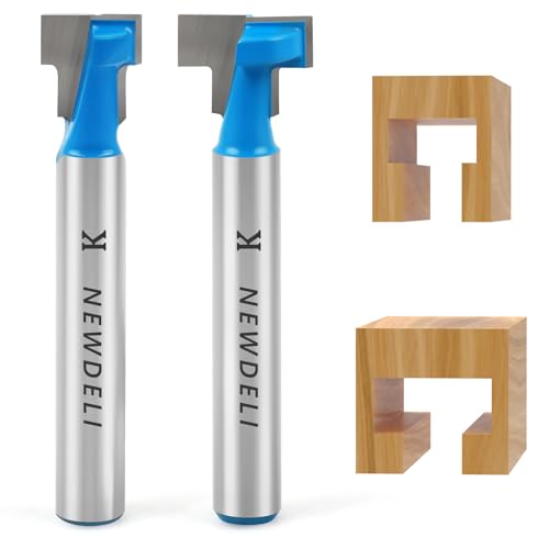 Newdeli Keyhole Router Bit Set (2-Pcs)