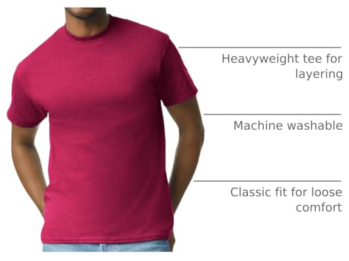 Image of Gildan Adult Ultra Cotton T-Shirt, Style G2000, Multipack