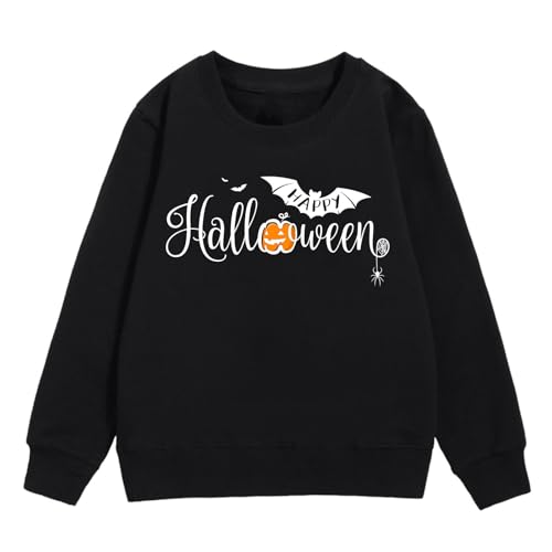 Generisch Halloween-Sweatshirt für Mädchen, Winter, warme...
