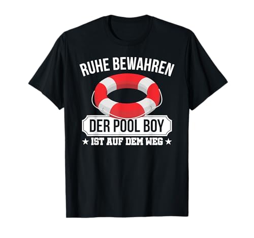 Swimming Pool Schwimmverein Schwimmen Poolbesitzer Geschenk T-Shirt