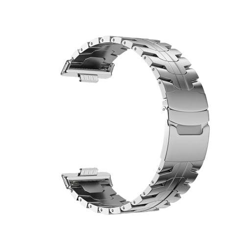 Bracelet titane Huawei Watch Fit 4 métal anti-irritation solide