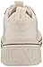 A | X ARMANI EXCHANGE Women's Rock Sneakers, White + Silver, 7