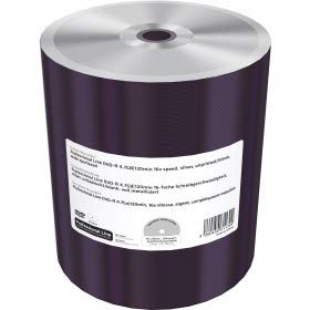Dvd-r 16x mediarange professional line thermal silver bobina 100uds
