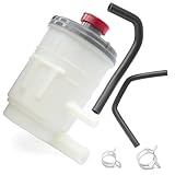 Erchon 53701-SDA-A01 Power Steering Reservoir Kit Replacement for Honda for Accord L4 2.4L/ V6 3.0L 2003 2004 2005 2006 2007 Replace 53731-SDA-A00, Suction & Return Hose