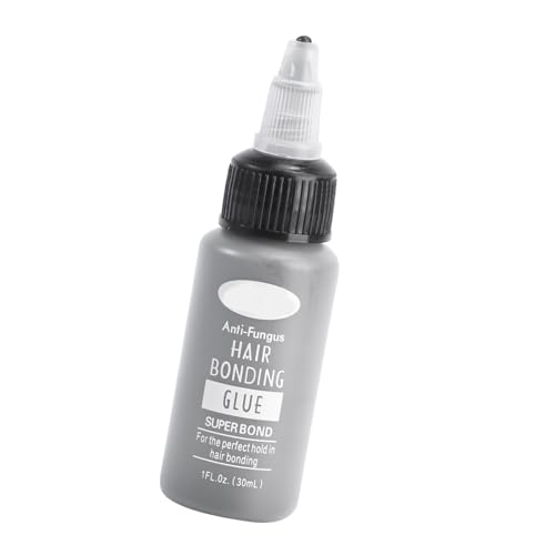 HAPINARY Adhesivo para Pelucas Pegamento para Cabello y Extensiones Resistente al Agua Fórmula Invisible Fijación Fiable para Postizos y Pestañas Tamaño Conveniente Aplicación Versátil