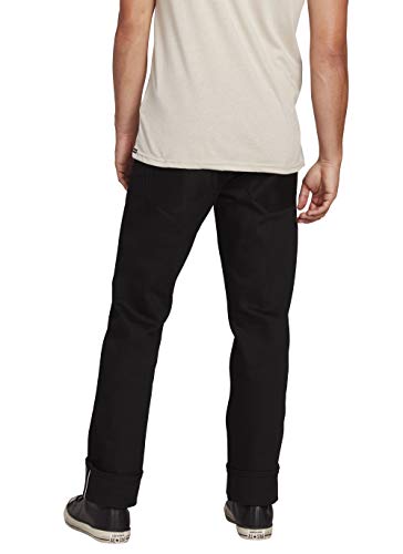Image of Volcom Men's Solver Stretch Denim Jeans-Modern Fit Pant
