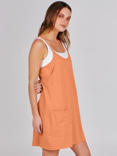 Image of ANRABESS Women Athletic Dress Summer Tennis Workout Active Sports Mini Romper Dress Built in Shorts Travel Vacation Clothes