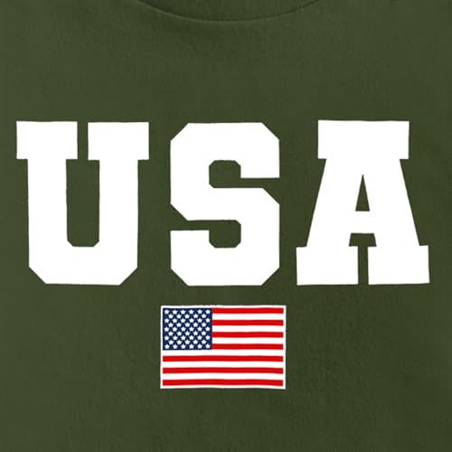 Image of 4th of July Shirts Toddler Boys Girls American Flag USA T-Shirt Kids Patriotic Tee Tops