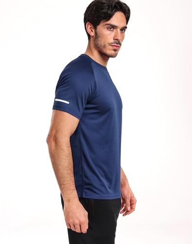 Image of Neleus Men's Dry Fit Performance Athletic Shirt with Hoods