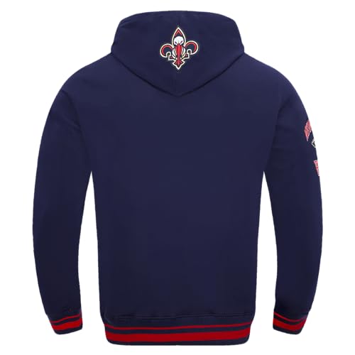 Image of Pro Standard Mens NBA Retro Classics Brushed Back French Terry Pull Over Hoodie