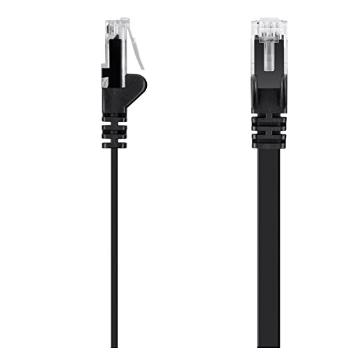 Belkin Cat 5e Flat Network Cable with Ethernet (F2CP010-50), Black