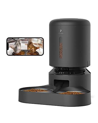 PETLIBRO Automatic Cat Feeder with Camera, 1080P HD Video with ...