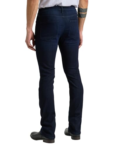 Image of True Classic Stretch Jeans for Men, Slim and Straight Fit Men's Stretch Jean