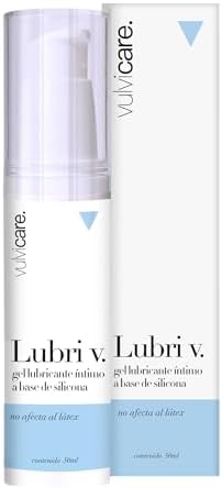 Vulvicare Lubri V – Gel Lubricante Íntimo a Base de Silicona y Gl...