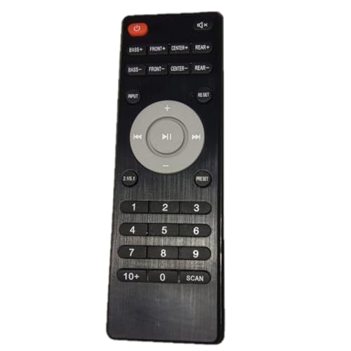 Image of BLACKSHEEP Remote Compatible with VW Linux Frameless Series Full HD Smart LED TVs - Models VW40C3, VW32C3, VW24C3 - Black, with YouTube, Prime Video & Hotstar Keys (IBall)