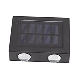 Automatisches Ein-Aus: Es wird automatisch aufgeladen, um ausgeschaltet zu bleiben, wenn die Sonne scheint, und die empfindliche Lichterkennungsfunktion leuchtet nachts automatisch auf, ohne dass eine manuelle Bedienung erforderlich ist.