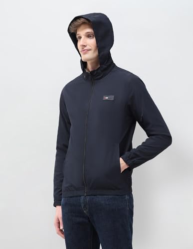 Image of U.S.Polo Association Men's Regular Fit Solid Packable Hood Jacket