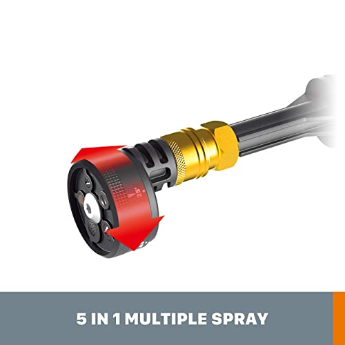 Worx 20V Cordless Pressure Washer Wg620.3 Power Washer, Hydroshot, Portable Power Cleaner For Car Washing, W/Accessories, 1 * 4.0Ah Battery & 2A Charger Included #TOP3