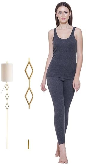 Winter Wear Ladies/Women/Girl, Poly Cotton Thermal Set (Round Neck Upper/Top + Lower/Trouser) Set of 01