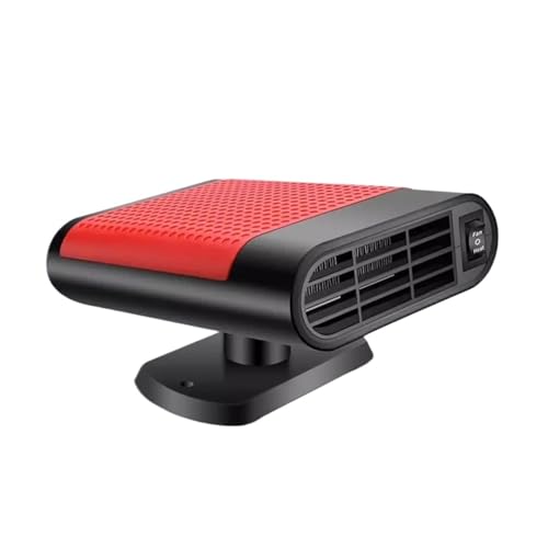 PZTYOPWZ 12V/24V 150W/200W �ԗp�q�[�^�[�t�@�� �t�����g�K���X�̓܂�~�� �f�~�X�^�[ �f�t���X�^�[ �g�[�E��[ 360°��] �����A�N�Z�T���[(Red 12V)