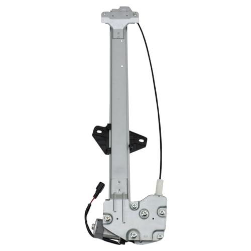 Image of TRQ Rear Driver Side Power Window Motor and Regulator Assembly Power Compatible with 2009-15 Honda Pilot