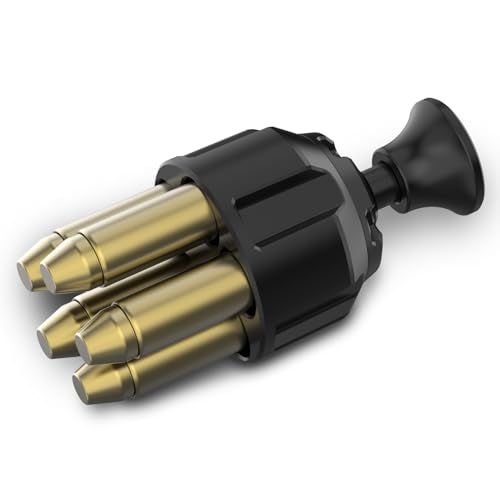 5-Shot Revolver Speedloader for .38 Spl/.357 Mag, Compatible for S&W 36, 37, 38, 40, 42,49, 60, 340, 360/ Charter Arms/Taurus 85, 605, 651, 851/ Rossi 68/ Ruger SP101 (Speed Loader, 1)