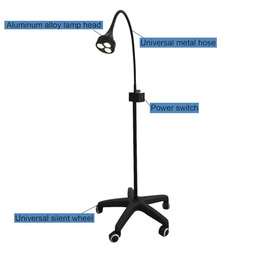 Lampe d'examen réglable en hauteur pour optimiser la précision visuelle
