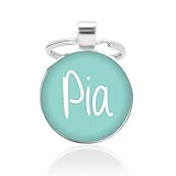 PRODUKTDETAILS: Farbe: mint / Größe: ø 25mm / Material: versilbertes Metall - der Cabochon besteht aus stoß- und kratzfestem Kunstsoff / Wunschtext: je Schiebeperle max. 25 Zeichen möglich - Verwenden Sie keine Sonderzeichen oder Abbildungen, sondern nur Zahlen, Buchstaben und Satzzeichen / Schriftfarbe: weiß