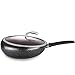 MIAOMSI Wok 30cm Brak oparów Nonstick Patelnia do wszystkich typów domów, w tym indukcyjna stal nierdzewna stalowa patelnia patelni (Color : Photo Color, Size : 30cm)