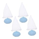 FIXOSHEE 4 Piezas Filtro de Pelusa Flotante Reutilizable para Lavadora Unidades de Malla para de Pelo de Mascotas y Bolitas de Pelusa Atrapa Pelos para Limpio Obstrucciones