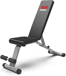 ZEH Mesa de Peso Plegable Banco de Mancuernas Bend-Ups Fitness Equipo de Fitness Home Multifunción Auxiliar Placa Supina Tablero Fitness Silla Banco Banco Banco Ajustable Bancos FACAI