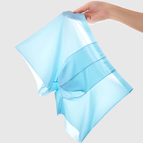 Evankin Mens Ice Silk Underwear with Bulge Pouch Breathable Cool Boxer Briefs Ultra-thin Stretch3