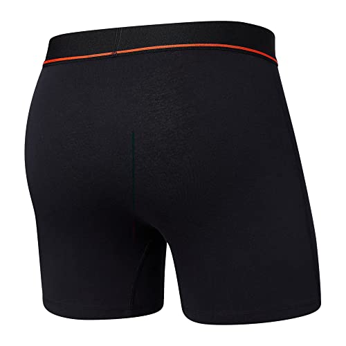 SAXX Underwear Co. Men's Underwear with Pouch Non-Stop Stretch Cotton Boxer Brief Fly2