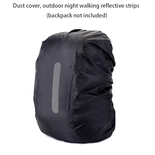 Mochila plegable ligera para senderismo 30-40L talla M negra miniatura 2