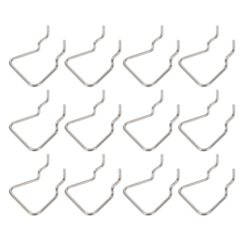 Crochet pour présentoir en acier inoxydable - Fixation murale stable