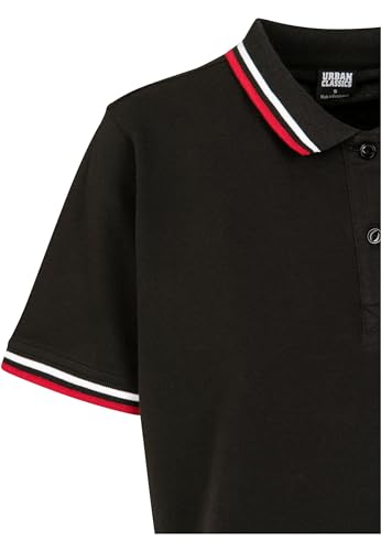 Urban Classics Ladies Polo Mujer Vestido Corto Negro M 100% algodón