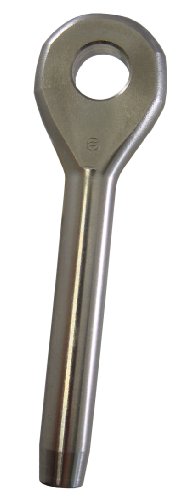 Loos Cableware EY1-3X Stainless Steel Marine Eye End for 3/32