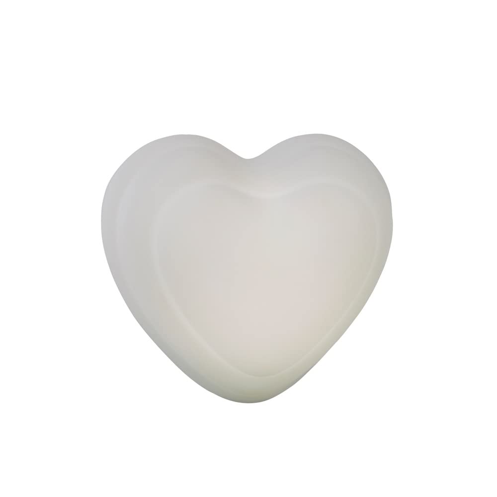 LITECRAFT Glow Heart Wall Light Children's Colour Changing LED Night Light - White